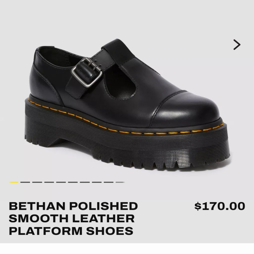 Dr martens Bethan platform Mary Jane's